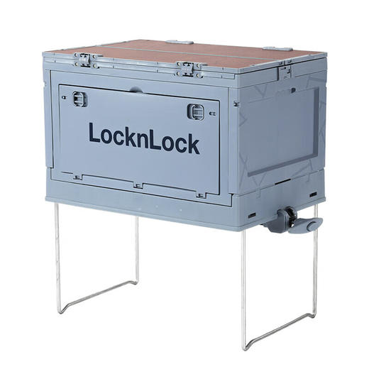 乐扣乐扣  新活力多功能折叠收纳拉杆箱  LTZ513GRYFU  50×34×30cm 商品图4