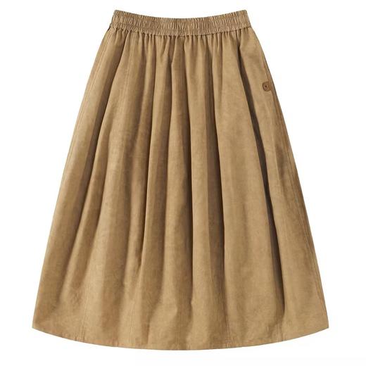 早乙女惠子saotome/STMQZ231224/水洗感拼接花苞半裙 商品图4