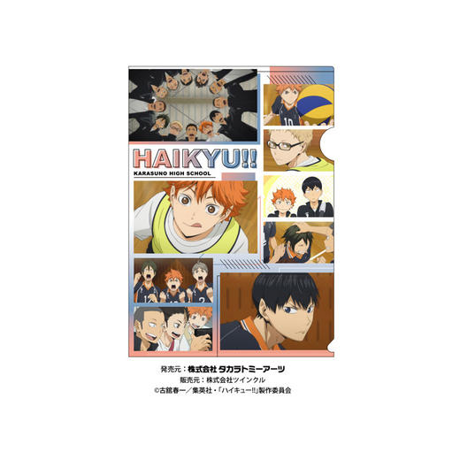TwinCre 日本正版 排球少年 百面相夹子 A4文件夹vol.2 周边谷子 商品图4