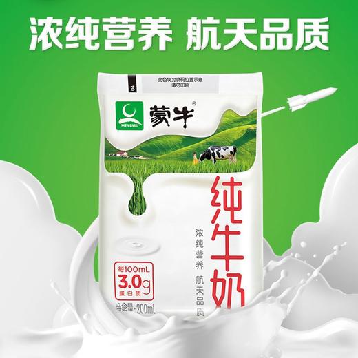 T蒙牛200ml百利包纯牛奶*16 商品图2