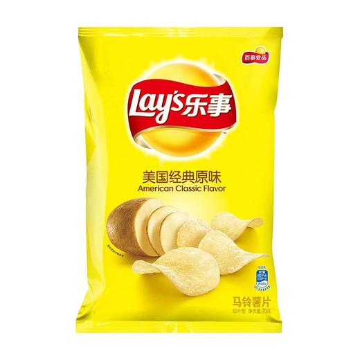 乐事70g原味经典薯片 商品图0
