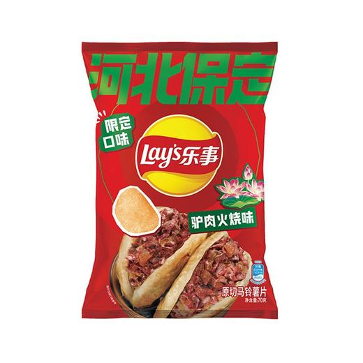 T乐事70g保定驴肉火烧味薯片 商品图0