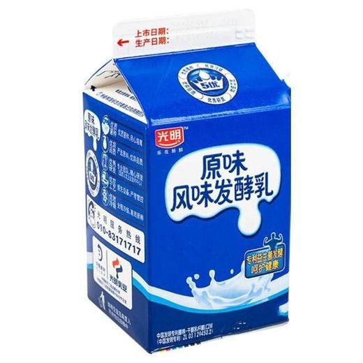 TD光明460g新鲜屋原味酸牛奶 商品图0