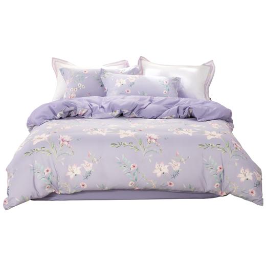 多喜爱  四件套  美眠康 摩卡绒套件 云梦花都  203*229cm 商品图0