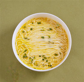 不吃银丝面，不算到江南【鸡汤银丝面】江南传统小吃美食 面细如丝 色白似银 柔软滑爽 富有韧性 下锅不糊