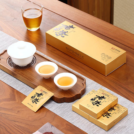 鼎茗荟丨老白茶小方片 贡眉 福鼎白茶 2018年磻溪原料 120g 购满2盒配手提袋 商品图1