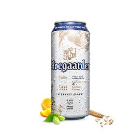 福佳500ml白啤酒听装【一箱请拍12听】