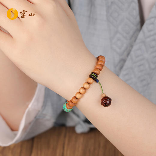 灵山木迦·福韵贵彩老山檀手钏 商品图4