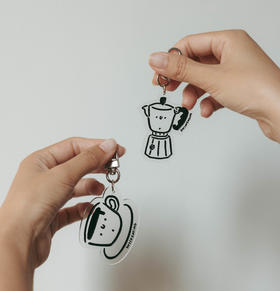 Katalogue x WHOSMiNG合作款钥匙扣 2款