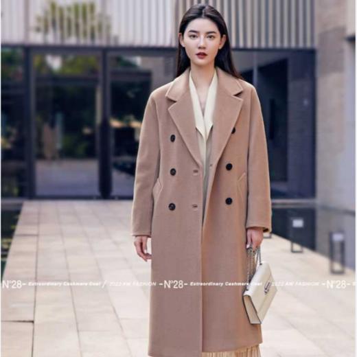 N°28【加厚版进阶版】 传承系列20年匠心手缝羊毛大衣 中长款外套8251D188 商品图1