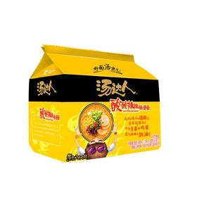 统一130g*5汤达人酸酸辣辣豚骨拉面方便面