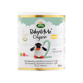 【6听起售】丹麦Arla阿拉婴幼儿白金有机奶粉2段600g