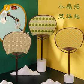 灵山梵华·团月扇系列