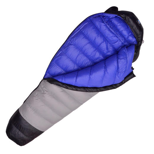 黑岩（BlackCrag） 新款D系列 木乃伊睡袋 超轻羽绒睡袋 户外成人睡袋 拼接 D700克充绒量 右开 商品图2