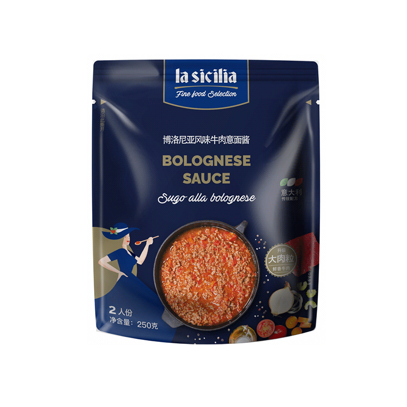 辣西西里250g博洛尼亚风味牛肉意面酱