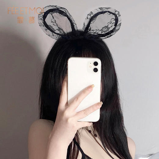 情趣服饰配件：发箍、颈环、项圈、牵绳链条 商品图2