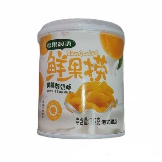 蜜果粮语312g鲜果捞黄桃罐头 商品图0