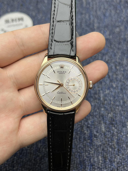 劳力士切利尼日历系列 玫金款 男士腕表
机芯：改Cal.3165 商品图1