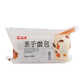 桃李240g果子面包..