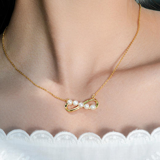 Manreya玛芮雅“蝶恋”淡水珍珠项链 商品图1