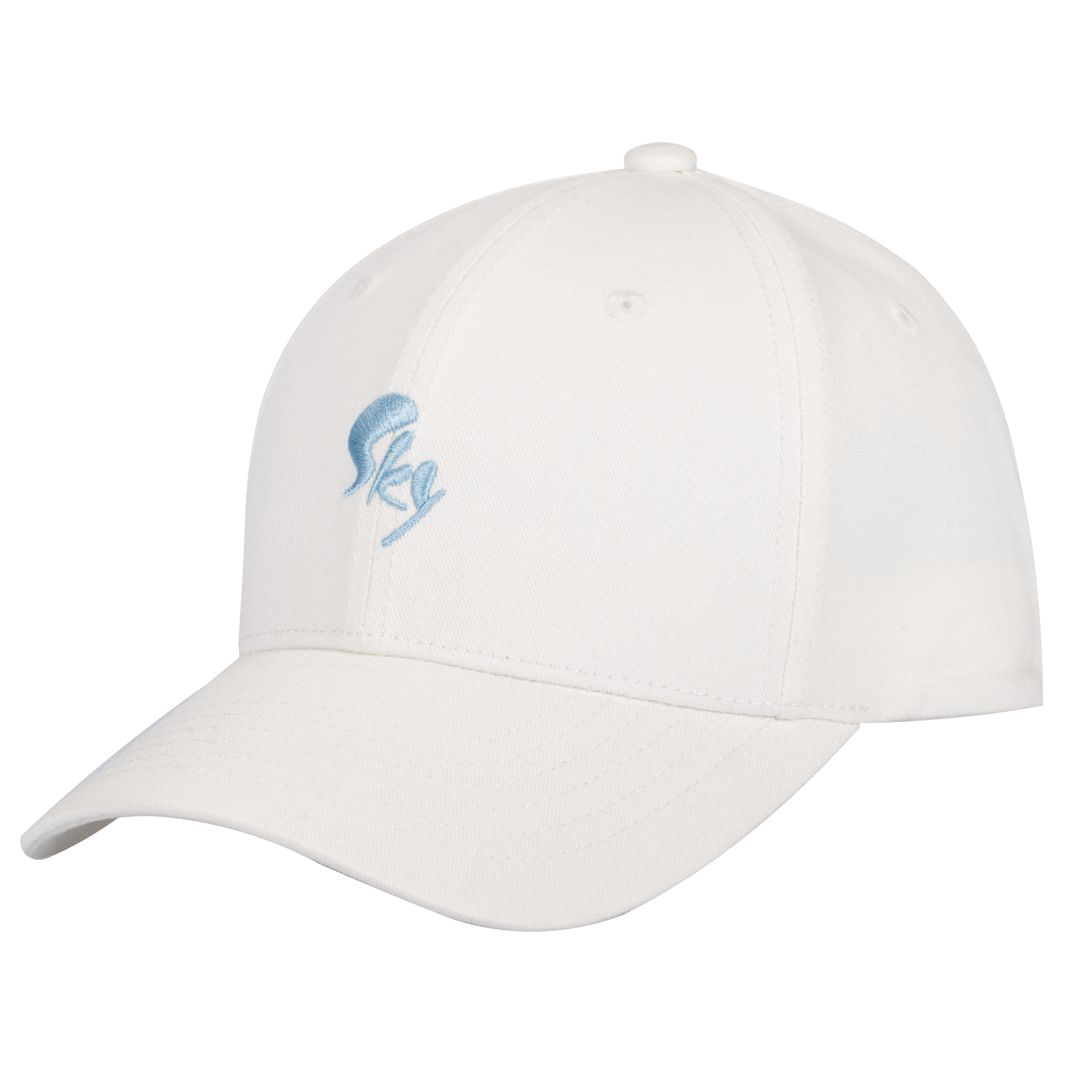 Sky棒球帽 - 白色