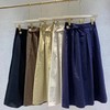 夏新款【韩版高腰显瘦不显胯】百搭休闲日韩  厚洗水棉半身裙   商品缩略图2