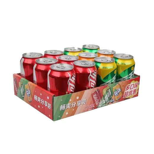 J可口可乐330ml*12混合包汽水 商品图0