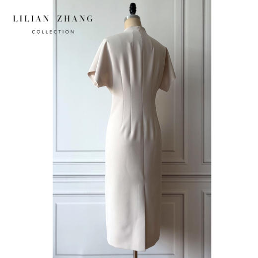 2301075  C系列-定制—收藏级——“温婉娴雅”—新中式改良旗袍风连衣裙RJ082 商品图1