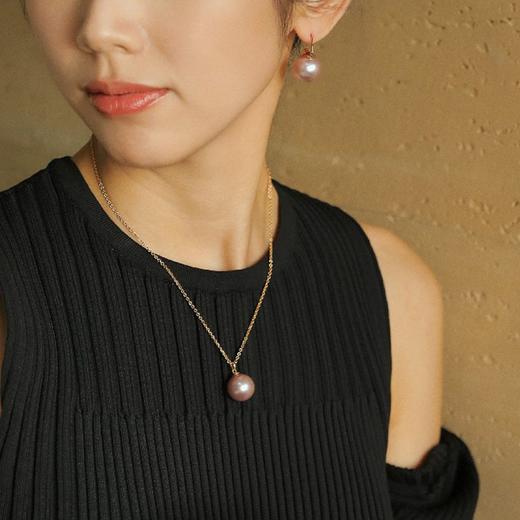 【3色可选】Victoria维多利亚早期 | 杏花粉贝珠耳环 商品图3