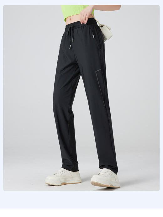 【一穿就上瘾】男女同款速干裤 一穿即凉 清爽不黏腻 久穿不变形 显肤降个温 凉感透气 吸湿速干瘦显高 无束缚感 两种裤型 怎么穿都好看！ 商品图9