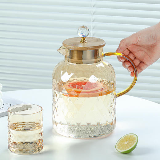 DB.bing菠萝壶水杯套装 夏日必备 凉水壶、做甜水、煮茶、泡柠檬都很方便 商品图2