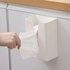 免打孔挂壁式抽纸盒  厨房家用免打孔纸抽盒卫生间3.43 商品缩略图1