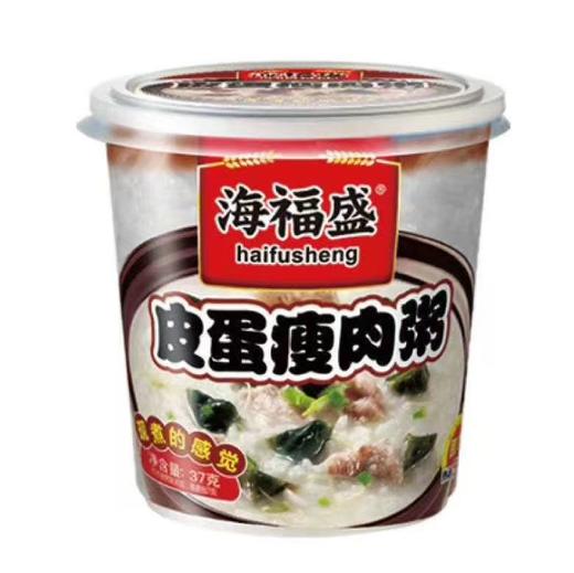 海福盛37g皮蛋瘦肉粥x 商品图0