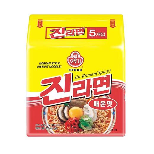 不倒翁600g辣味金拉面五连包 商品图0