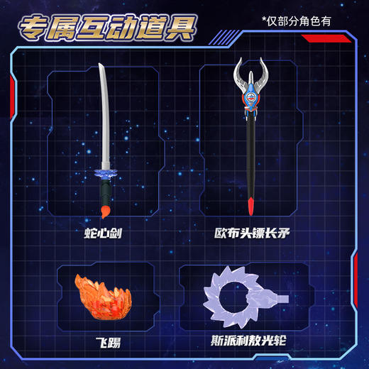 布鲁可 奥特名鉴群星版第10弹-宇宙浪客盲盒整套不重复 商品图6