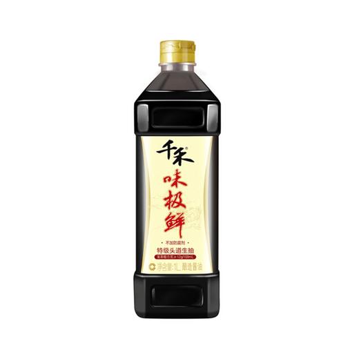 千禾1L味极鲜特级生抽酱油 商品图0