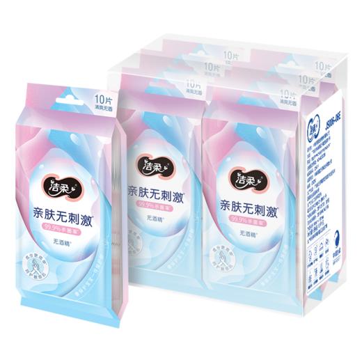 洁柔牌卫生湿巾(10片装)独立装（6包）JS006-10 商品图3