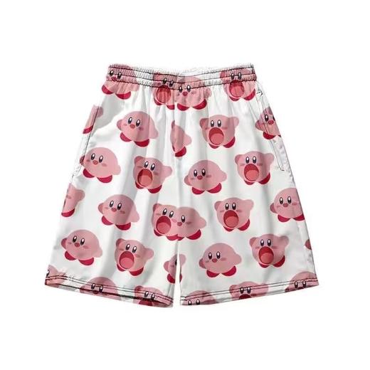 【夏威夷派大星短裤】男日系卡通满印运动五分裤 夏季薄款设计感沙滩裤  商品图4