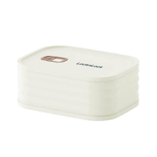 乐扣乐扣  新活力不锈钢保鲜盒米色730ml LCB917IVYFU 商品图0
