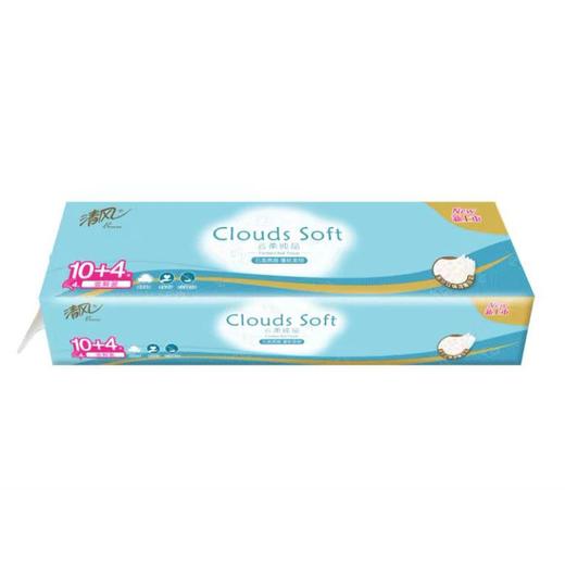 TD清风1.54kg云柔纯品14卷无芯卫生纸 商品图0