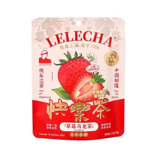 乐乐茶21g草莓乌龙快乐茶 商品图0