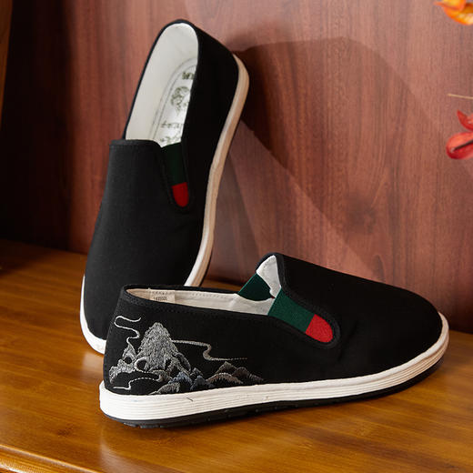 升级！！泗州三防草本老布鞋，非遗技艺、舒适养身，雨天不湿脚 商品图6