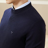 【可机洗针织衫】柒牌毛衫男长袖春秋款防静电含羊毛休闲圆领毛衣	126Y70060 商品缩略图2