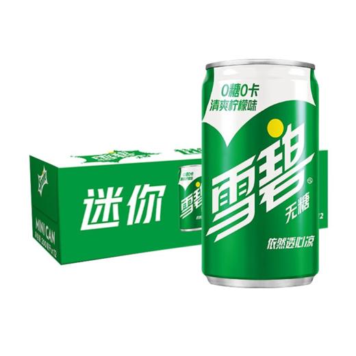 可口可乐200ml*12迷你罐雪碧零卡 商品图0