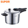 苏泊尔（507198）(SUPOR) 高压锅 304不锈钢压力锅蓝眼5.2L大容量煮锅加厚复底燃气电磁炉通用YW22L1送硅胶/小麦汤勺 商品缩略图0