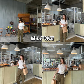 新品上身 |city山系穿搭，只需要一条复古感的工装裤⛳