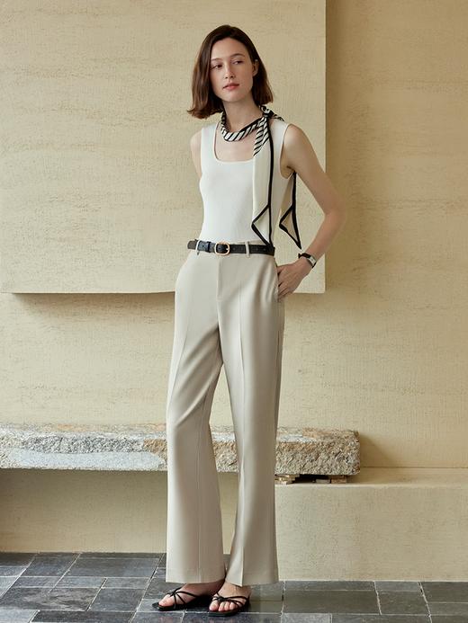 后开衩窄腿裤FCE2PAT019 商品图5