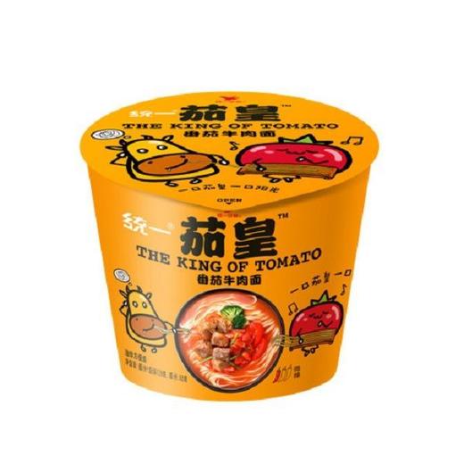 统一128g茄皇牛肉桶面 方便面 泡面 商品图0