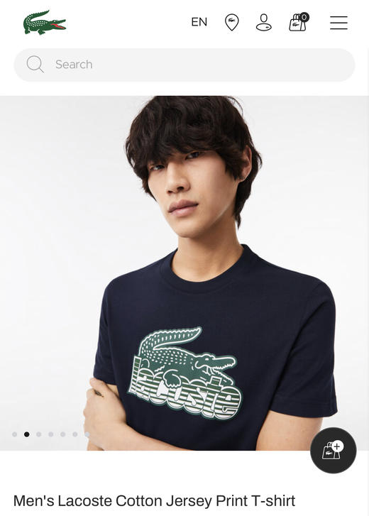 L.A.C 卡通印花 pima棉圆领体恤 TX306 商品图0