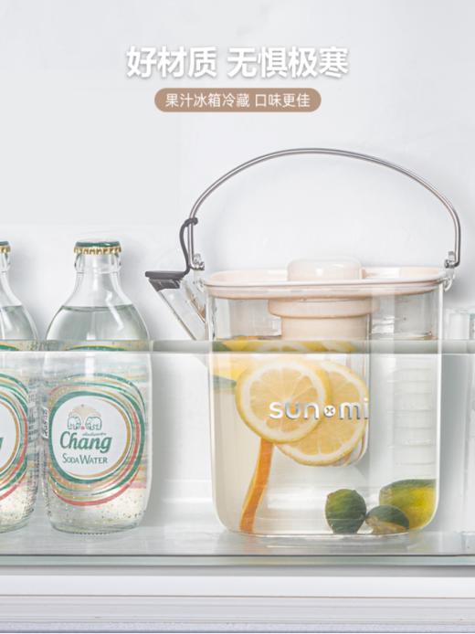 📣【孙小美家用冷水壶】🔺食品级PET+ABS+PP+⁭201不锈钢条+⁤硅胶🔥 商品图2